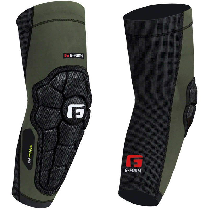 Pro Rugged Elbow Guards – Army Green X-Small