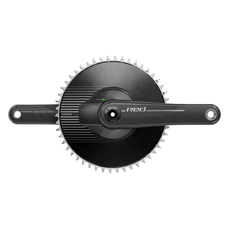 RED 1 AXS Power Meter Crankset –  165mm 12-Speed 50t Aero Chainring 8-Bolt Direct Mount DUB Spindle Interface Natural Carbon E1
