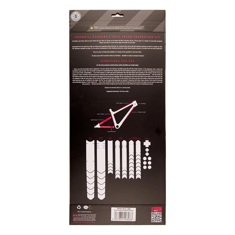 DH/Enduro/Trail Frame Protection Kit – 45-Piece Kit Camo