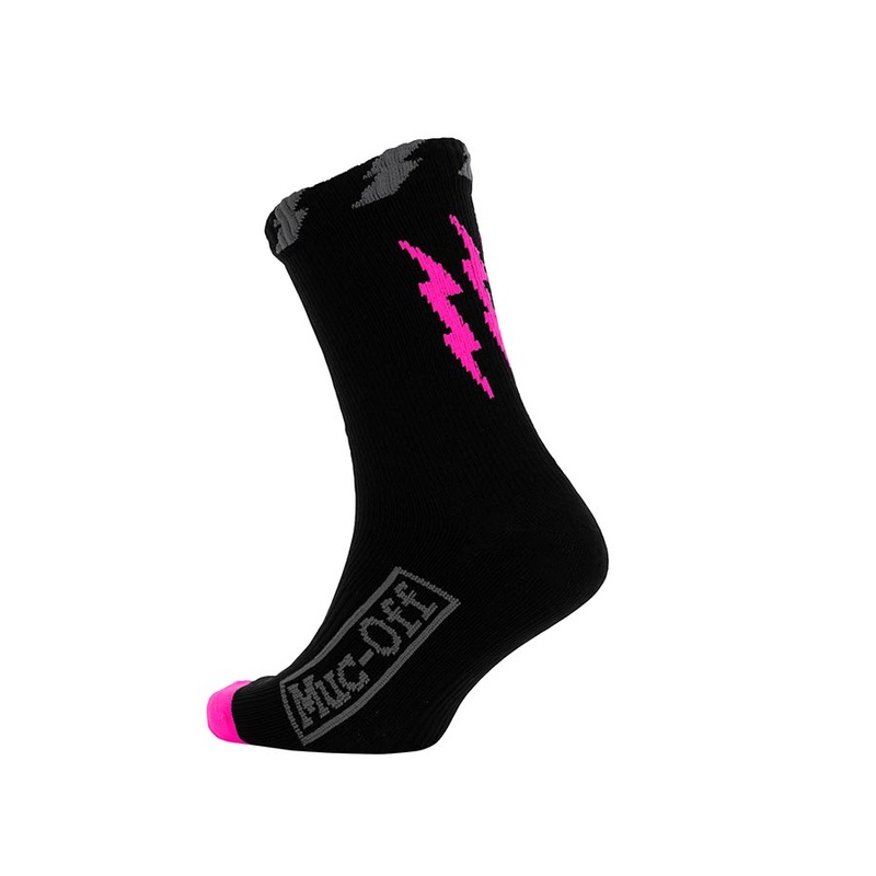 Waterproof Socks Socks Black/Pink LXL Pair