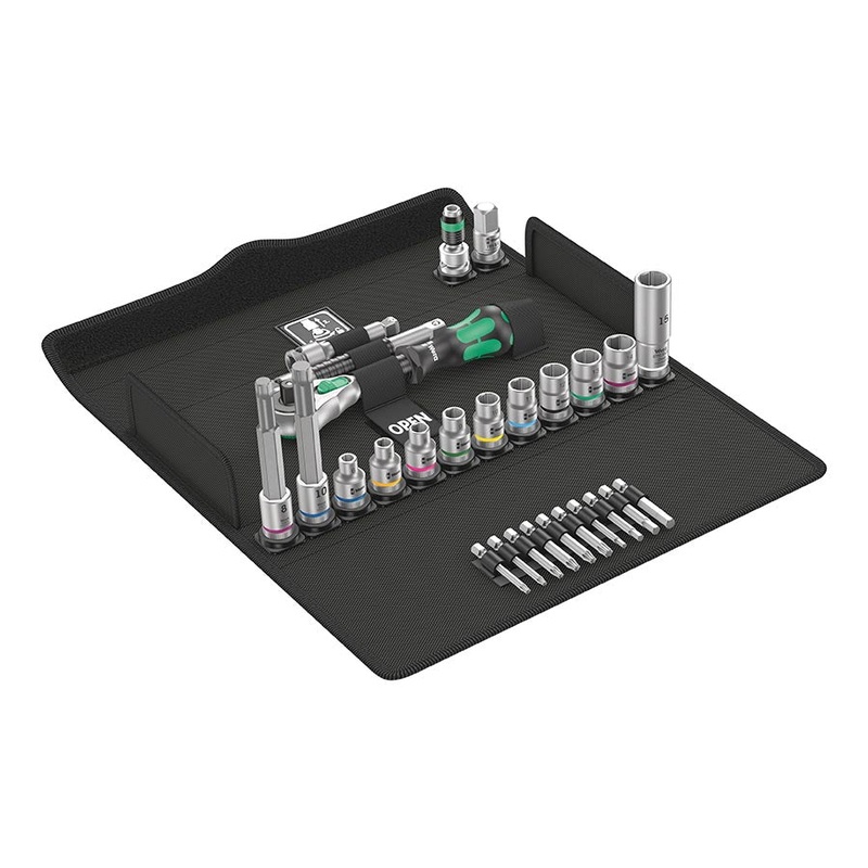 Wera Bicycle Set 7 – Zyklop Speed Ratchet Bits and Socket Set