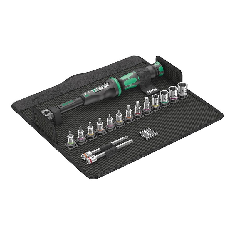 Wera Bicycle Set Torque 1 Torque Wrench Set – 16 piece