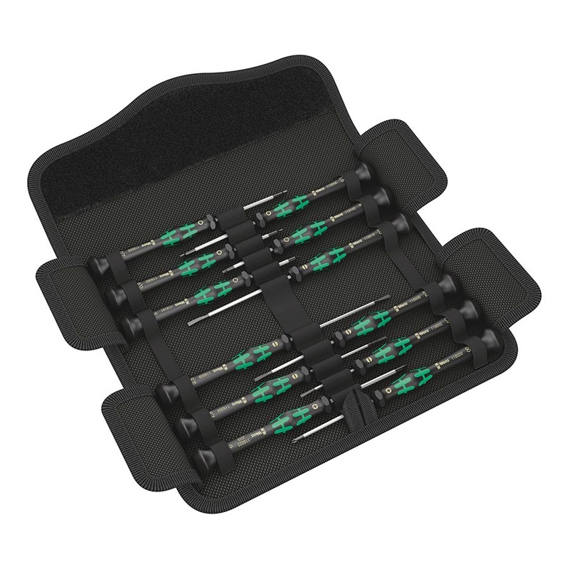 Wera Kraftform Micro 12 Universal 1 Screwdriver Set – 12 Piece