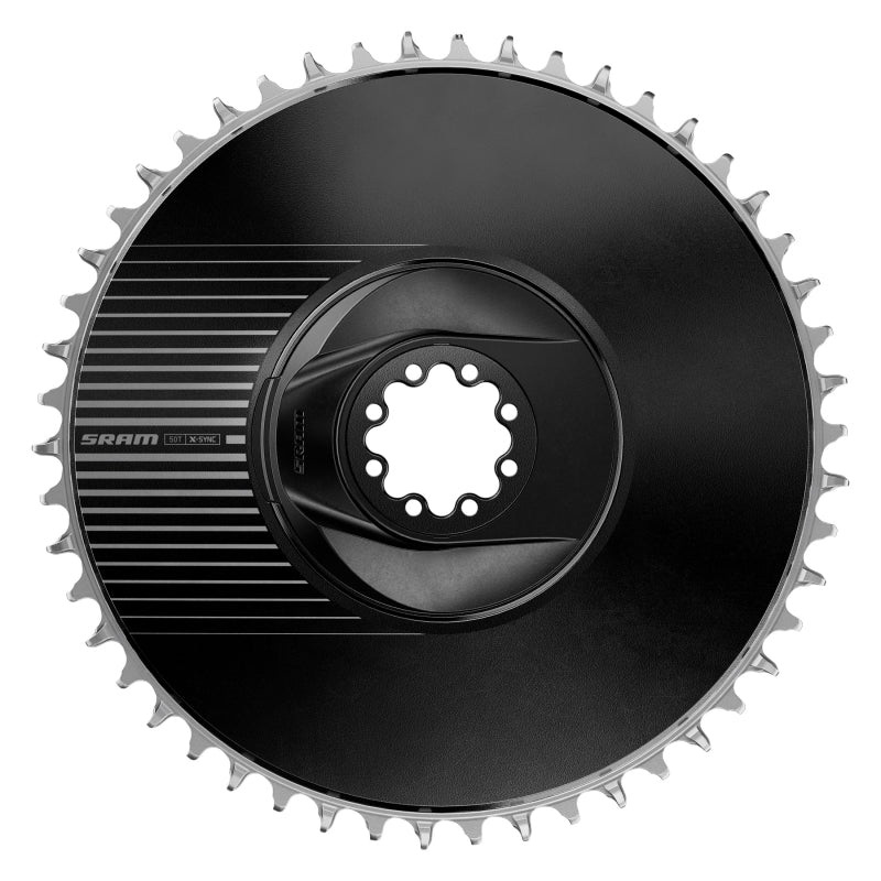 RED Aero X-Sync Chainring – 48t 12-Speed 8-Bolt Direct Mount Black E1