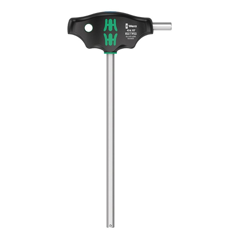 Wera 454 HF T-handle hexagon screwdriver Hex-Plus holding function 8 x 200 mm