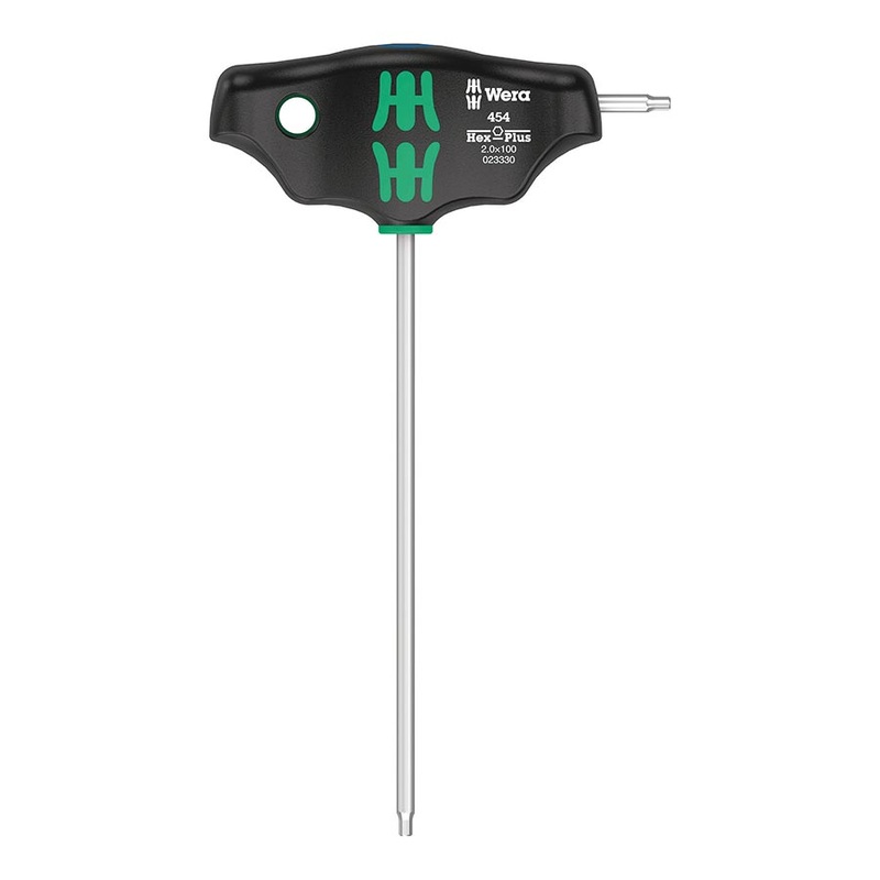 Wera 454 T-handle hexagon screwdriver Hex-Plus 2 x 100 mm