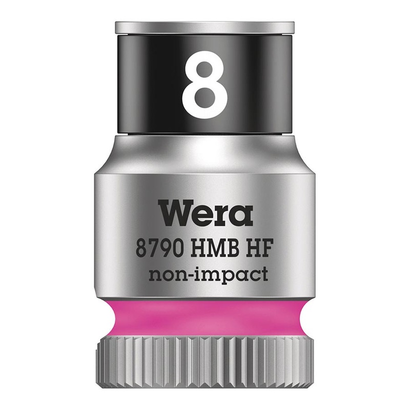 Wera 8790 HMB HF Zyklop 3/8 Drive 8.0mm Socket with HF