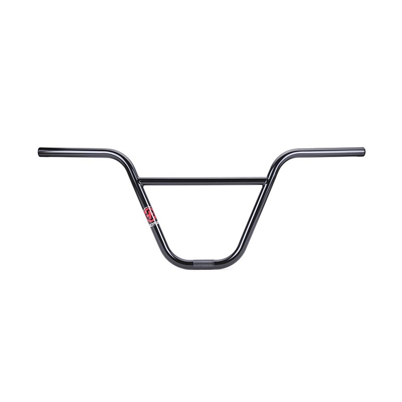 Plus HQ BMX Handlebar Diameter: 22.2mm 30 Rise: 9.5 Black