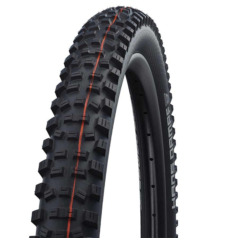 Schwalbe Hans Dampf II Addix Tire 27.5×2.60 Folding Tubeless Ready Addix Soft Super Gravity TL Easy Black
