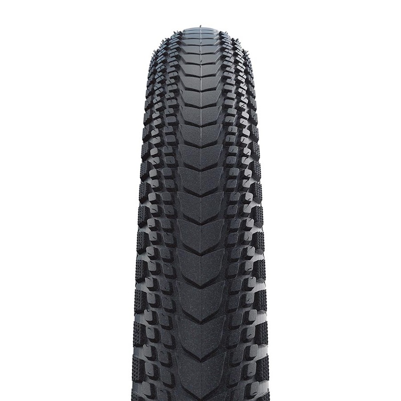 Schwalbe Marathon Almotion Tire – 700 x 38 Clincher Folding BLK/Reflective Evolution Line V-Guard