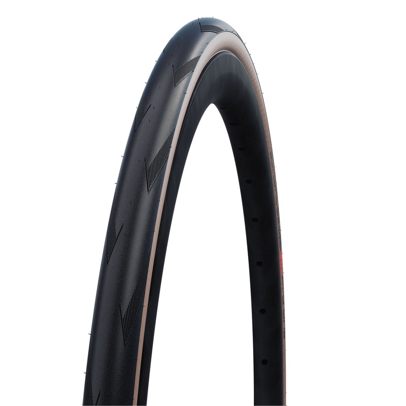 Schwalbe Pro One Tire – 700 x 32 Tubeless Folding BLK/Transparent Evolution Super Race Addix Race V-Guard