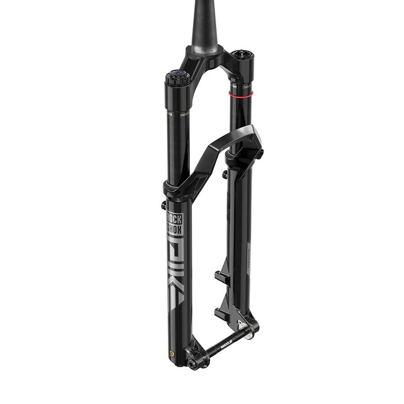 Pike Ultimate Charger 3.1 RC2 Suspension Fork – 27.5 130 mm 15 x 110 mm 44 mm Offset Gloss BLK C2