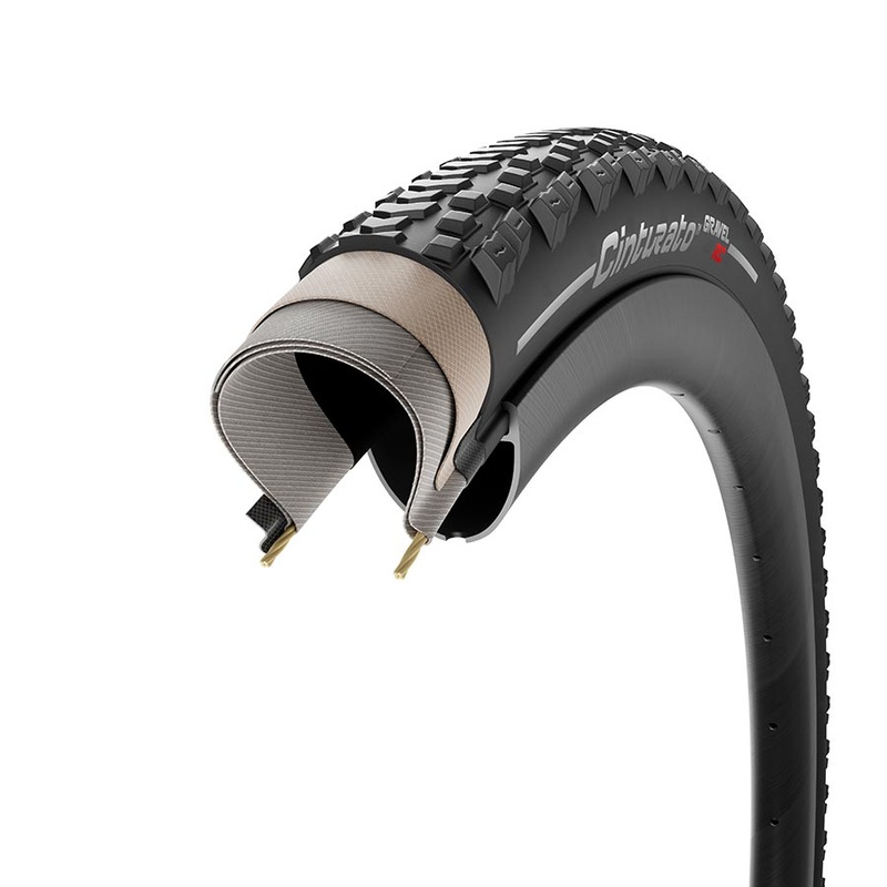 Pirelli Cinturato Gravel RC Tire – 700 x 45 Tubeless Folding Black