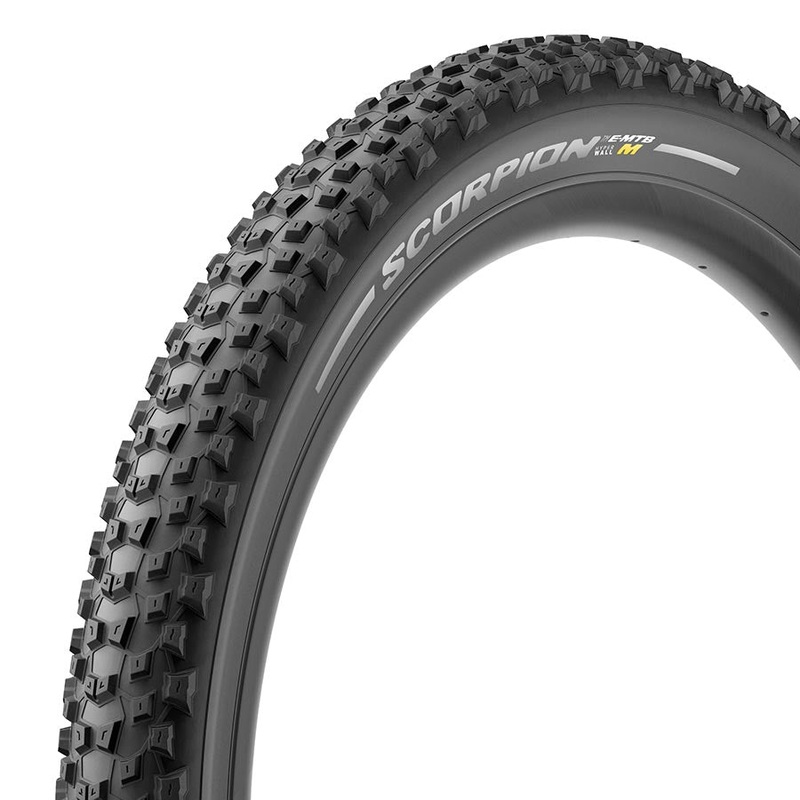 Pirelli Scorpion E-MTB M Mountain Tire 275×2.60 Folding Tubeless Ready SmartGRIP Gravity Hyperwall 60TPI Black