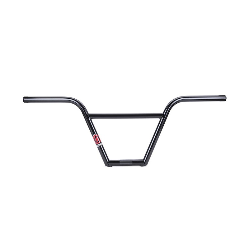 Plus HQ 4pc BMX Handlebar Diameter: 22.2mm 29.5 Rise: 9.5 Black