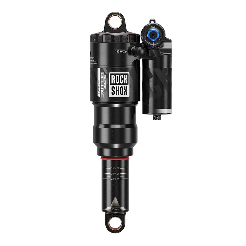 Super Deluxe Ultimate C2 Rear shock 190×42.5 Shaft Eyelet: Standard Body Eyelet: Standard 0 Neg/2 Pos Token Reb55/Comp30 Lockout 4