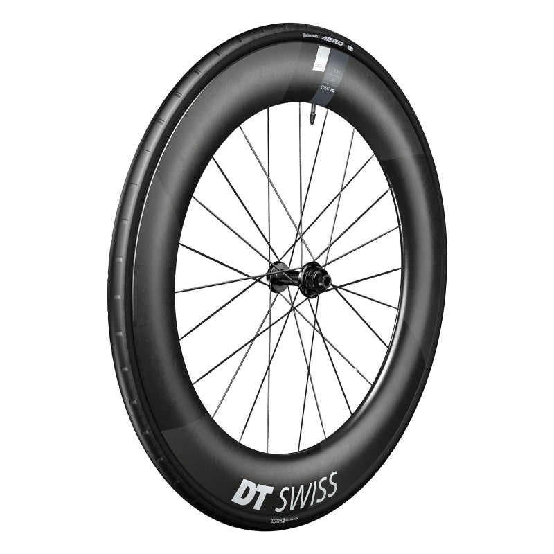 DT Swiss ARC 1400 DiCut 80 Front Wheel – 700 12 x 100mm Center-Lock Black