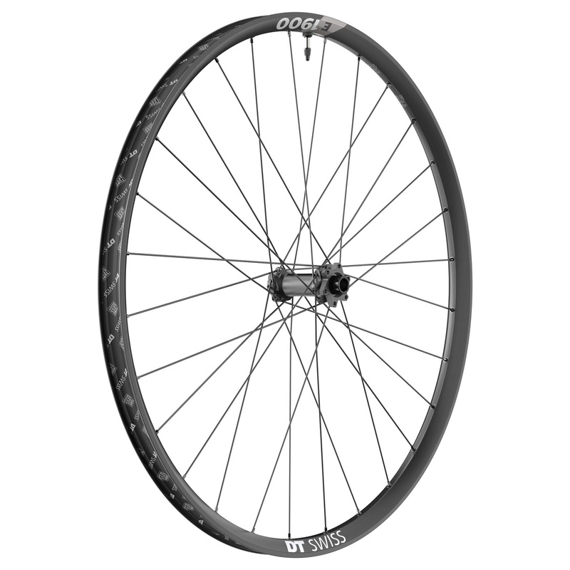 DT Swiss E 1900 Spline 30 Front Wheel – 27.5 15 x 110mm 6-Bolt Black