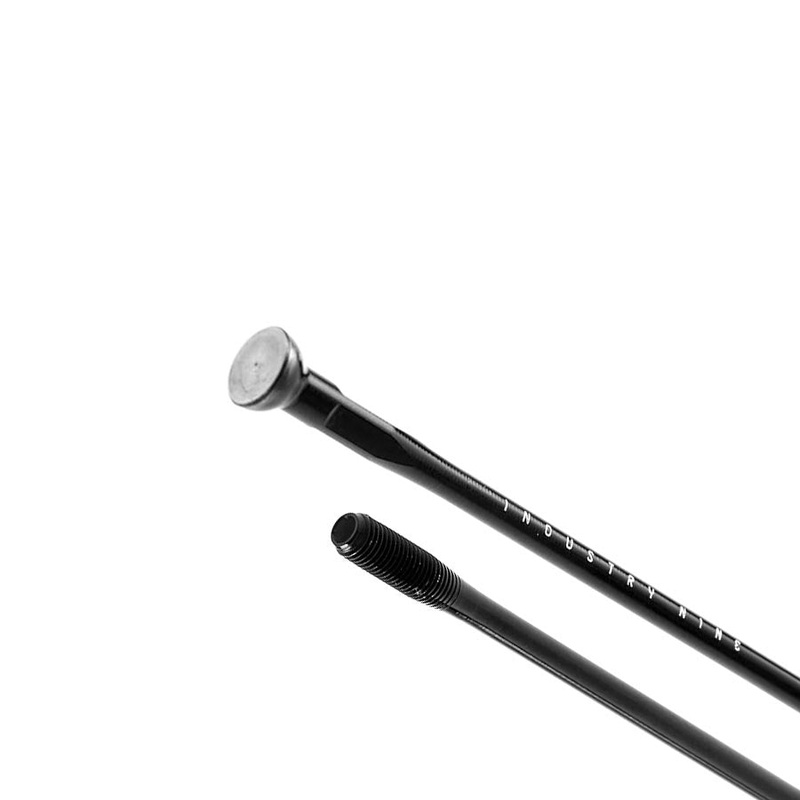 I9 Aluminum Black Spokes  0.114-0.106 Length: 302