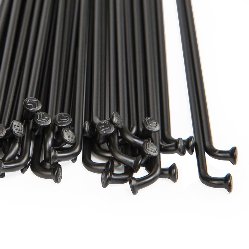 PG Spokes J-Bend Black Length: 182 40pcs
