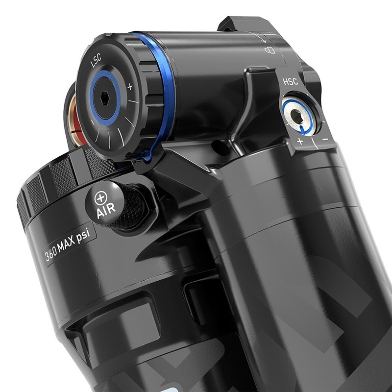 Super Deluxe Ultimate RC2T Rear Shock – 230 x 57.5mm Linear Reb/MComp 320lb L/O Std C1 Santa Cruz Megatower 1 2019+