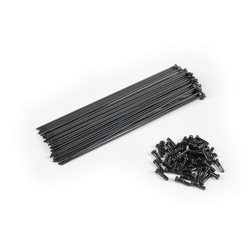 PG Spokes J-Bend Black Length: 192 40pcs