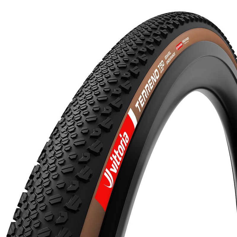 Terreno T50 Mixed Tire – 700 x 40 Tubeless Folding Brown Gravel Endurance Graphene G2.0