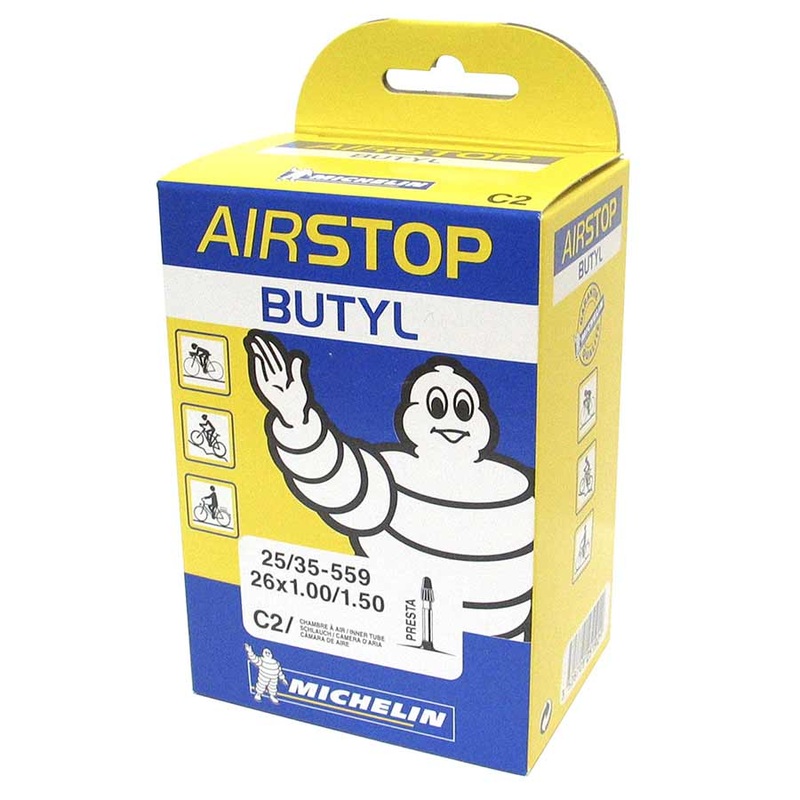 Airstop Butyl Tube Presta Length: 40mm 29×1.90-2.40