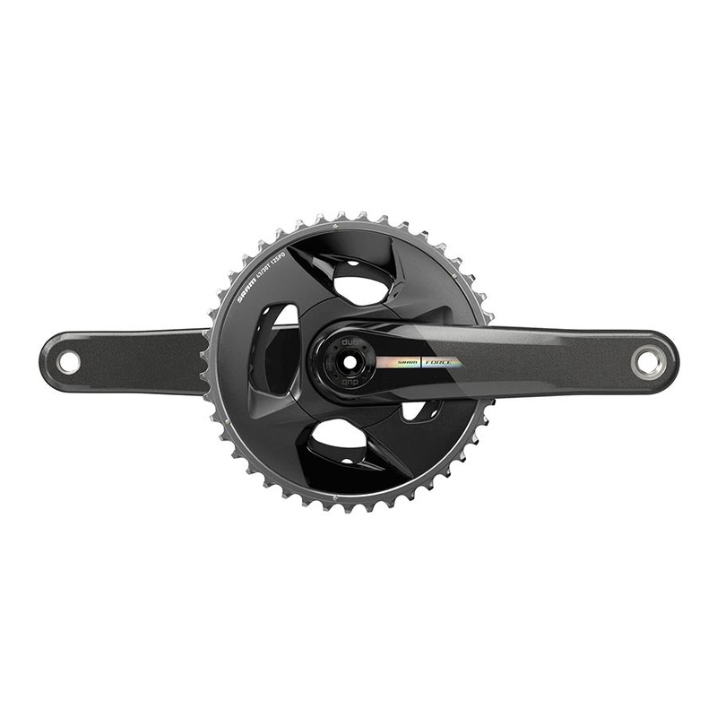 SRAM Force Wide Crankset – 167.5mm 2x 12-Speed 43/30t 94 BCD DUB Spindle Interface Iridescent Gray D2