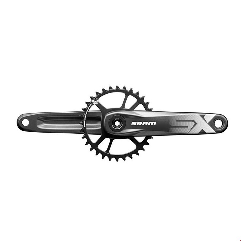 SRAM SX Eagle Crankset – 165mm 12-Speed 32t Direct Mount DUB Spindle Interface BLK A1