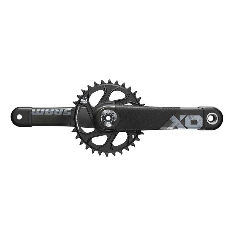 SRAM X01 All Downhill Crankset – 170mm 10/11-Speed 34t Direct Mount DUB Spindle Interface BLK B1