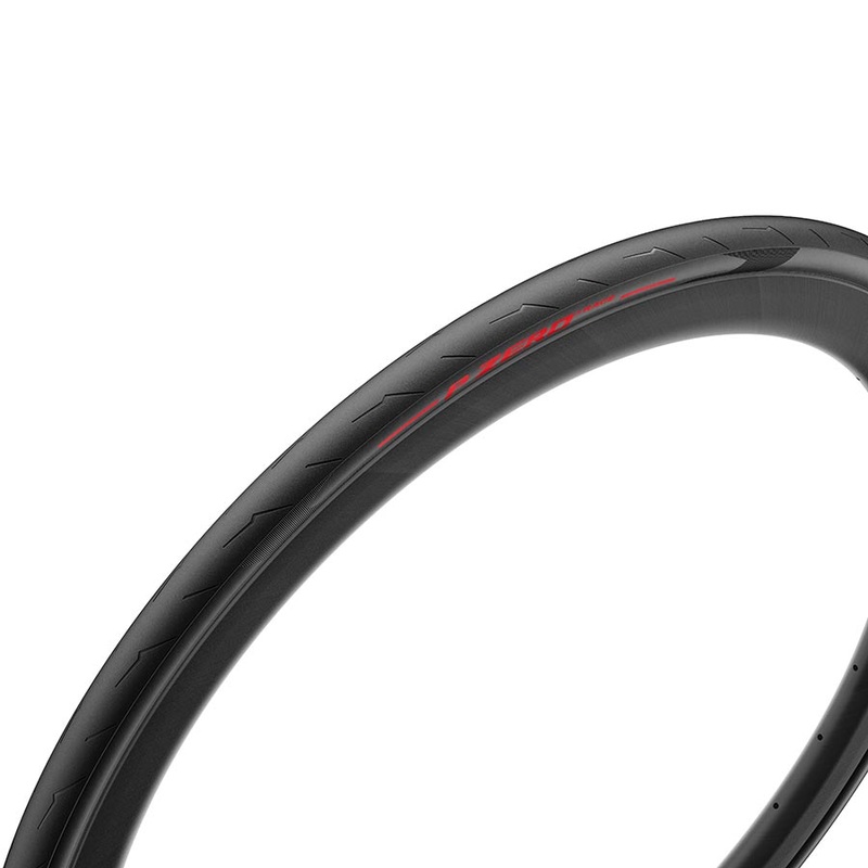 PZero Race Road Tire 700x26C Folding Clincher SmartEVO TechBELT 127TPI Red Made in Italy