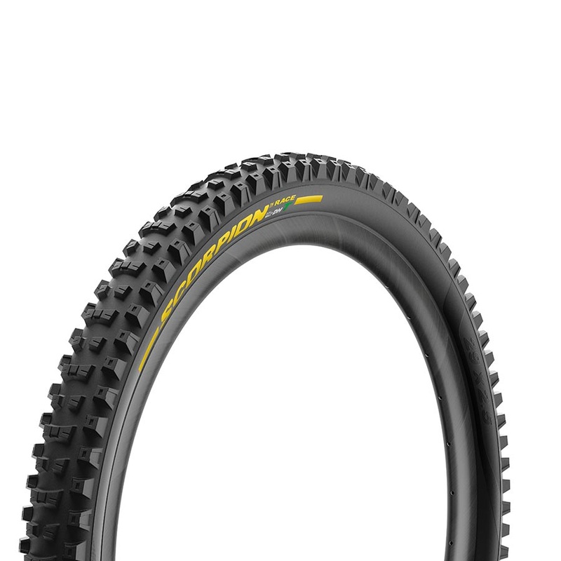 Scorpion Race DH T Mountain Tire 27.5×2.5 Folding Tubeless Ready SmartEVO DH DualWALL 60TPI Black