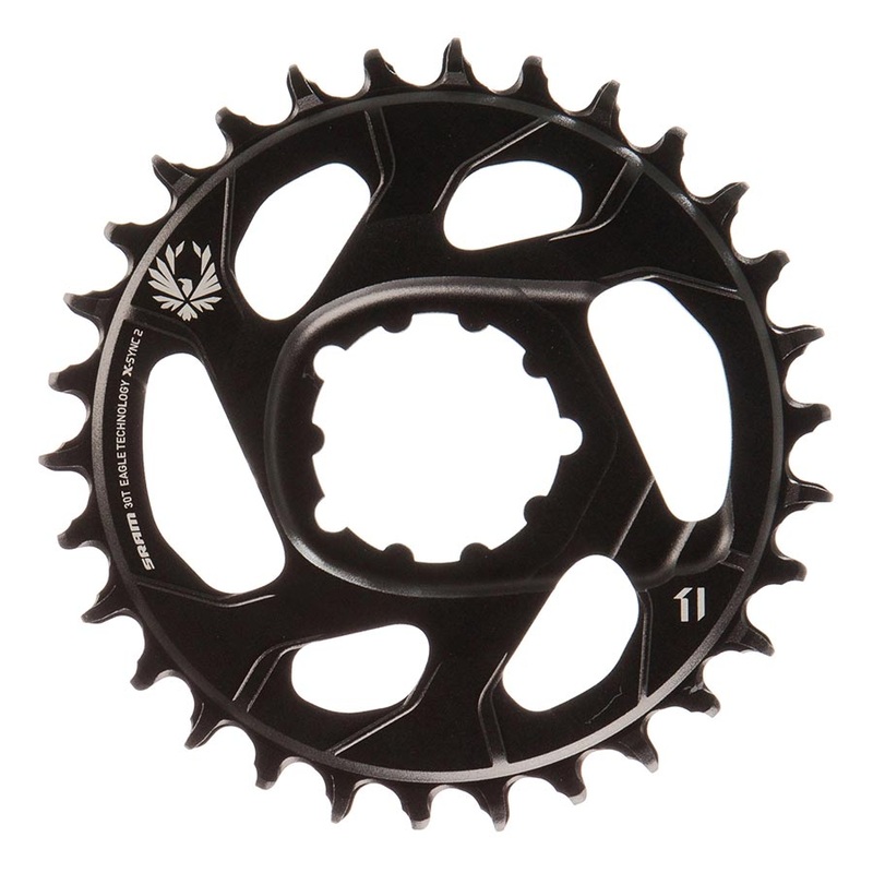 SRAM X-Sync 2 Eagle Direct Mount Chainring 30T -4mm Offset 5 190mm Rear Hub Spacing Fat Bike Cranks