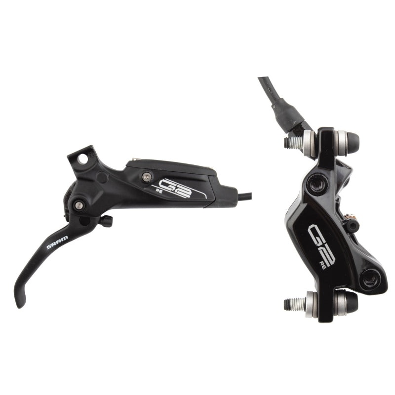 SRAM G2 RE Disc Brake and Lever – Front Hydraulic Post Mount Gloss Black A2