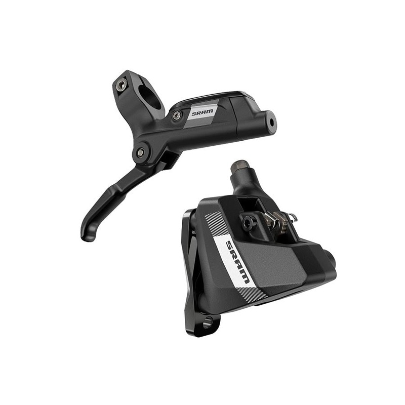 SRAM S300 Disc Brake Lever – Right/Rear Flat Mount 2-Piston 20mm Offset BLK A1