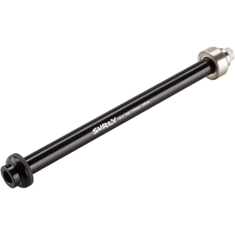 Rear Thru-Axle – 12×142/148 mm Chromoly Black