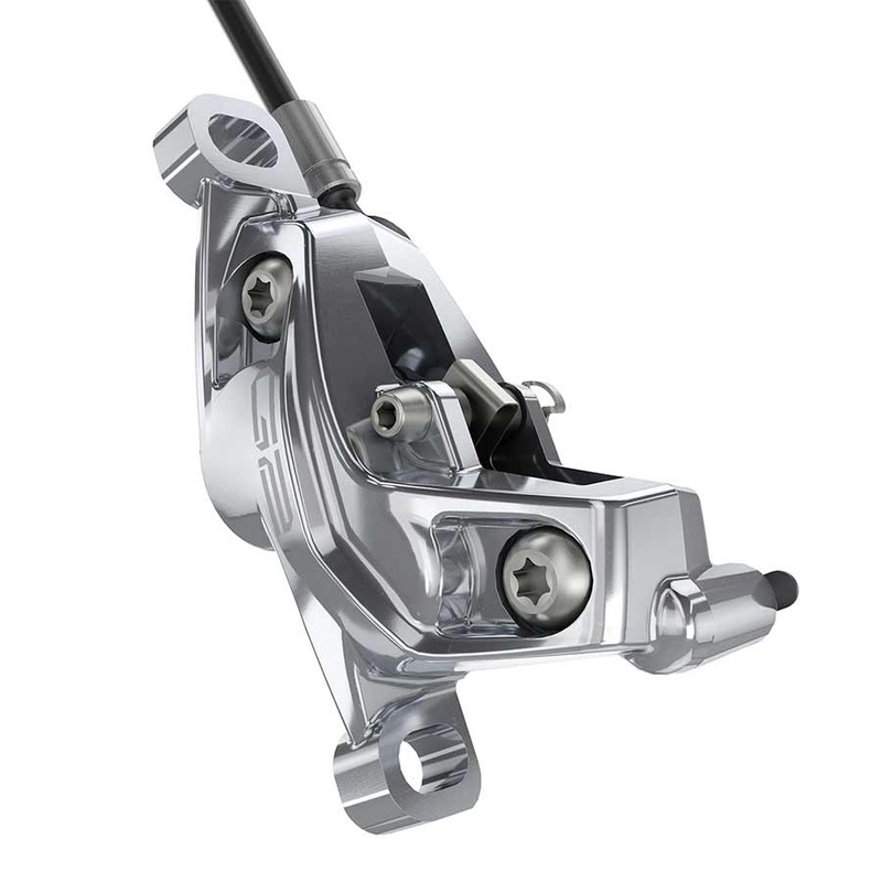SRAM G2 Ultimate Disc Brake Caliper Assembly – Post Mount Polar Grey Anodized A2