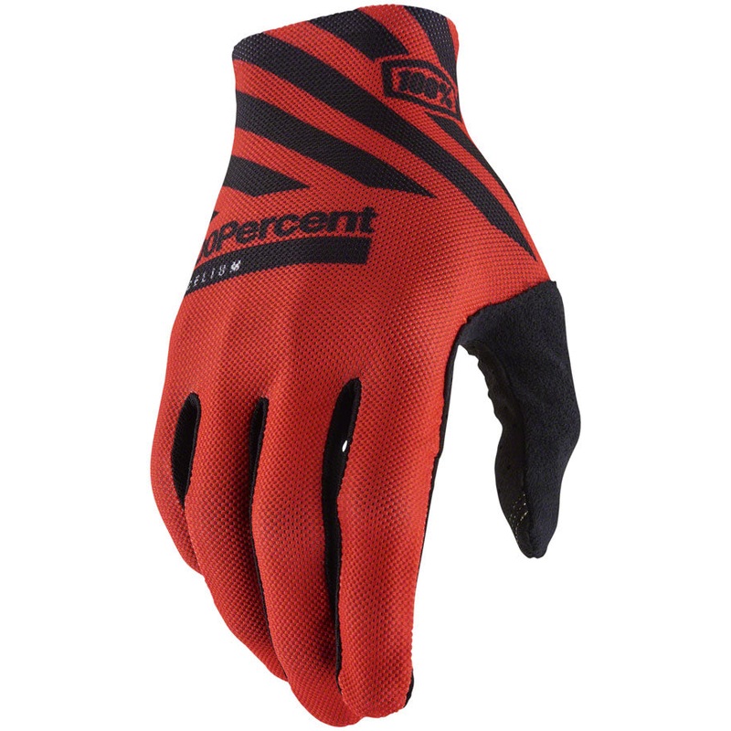 Celium Gloves – Racer Red Full Finger Mens Small