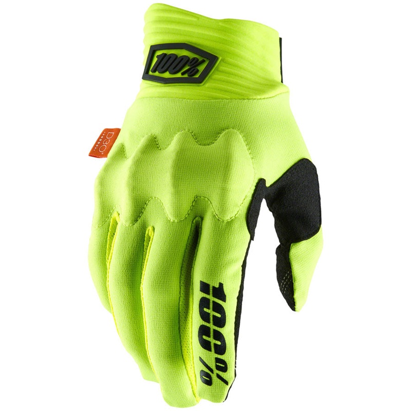 Cognito Gloves – Flourescent Yellow/Black Full Finger Mens Small