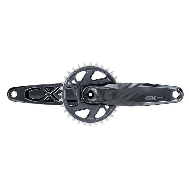 SRAM GX Eagle Boost Crankset – 170mm 12-Speed 32t Direct Mount DUB Spindle Interface Lunar 55mm Chainline