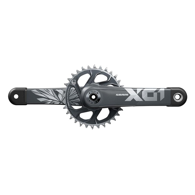 SRAM X01 Eagle Boost Crankset – 165mm 12-Speed 32t Direct Mount DUB Spindle Interface Lunar/Polar C2