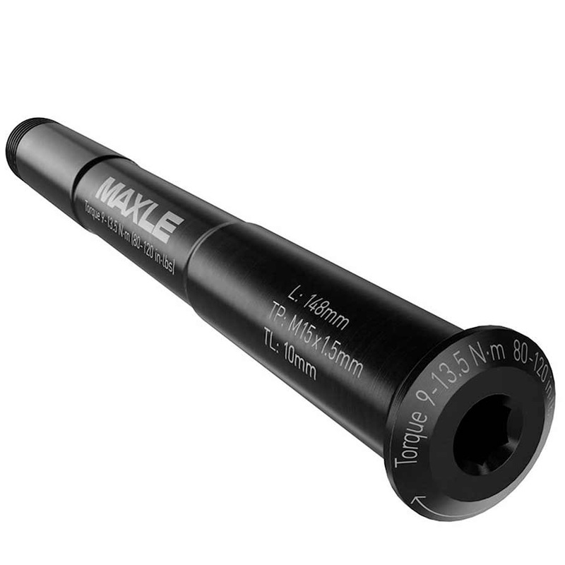 Maxle Stealth Front Thru Axle: 15×150 198mm Length Bluto