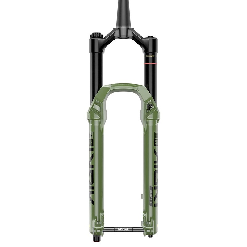 Lyrik Ultimate Charger 3 RC2 Suspension Fork – 27.5 160 mm 15 x 110 mm 44 mm Offset Green D1