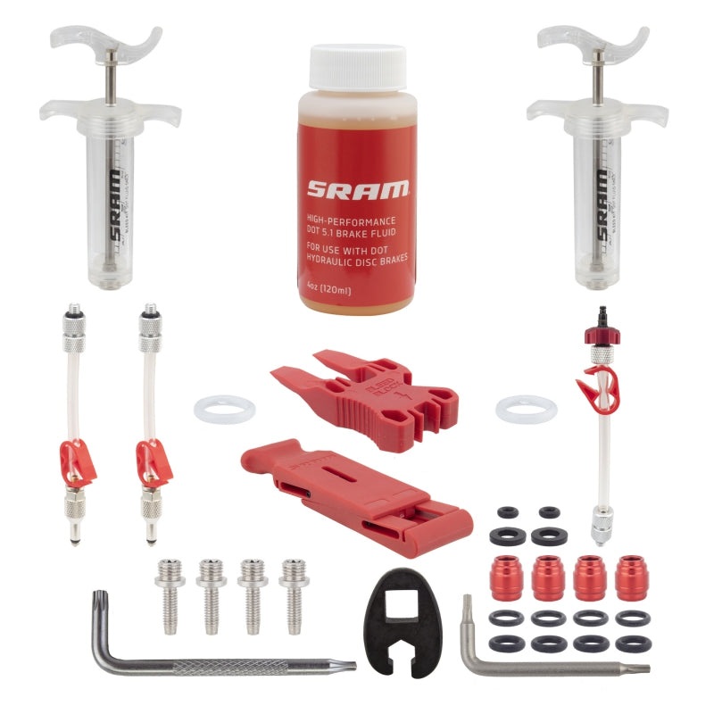 SRAM Pro DOT V2 Hydraulic Brake Bleed Kit – X0/ XX/ Guide/Level/Code/HydroRoad/G2