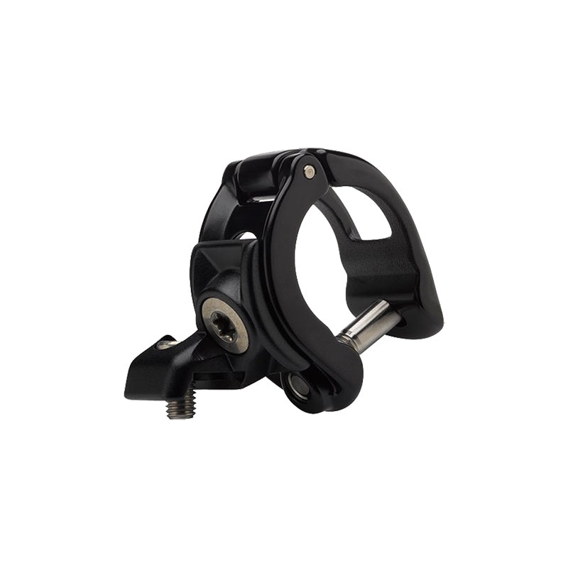 SRAM MatchMaker X Cockpit Clamp – Left Black With Ti Bolts