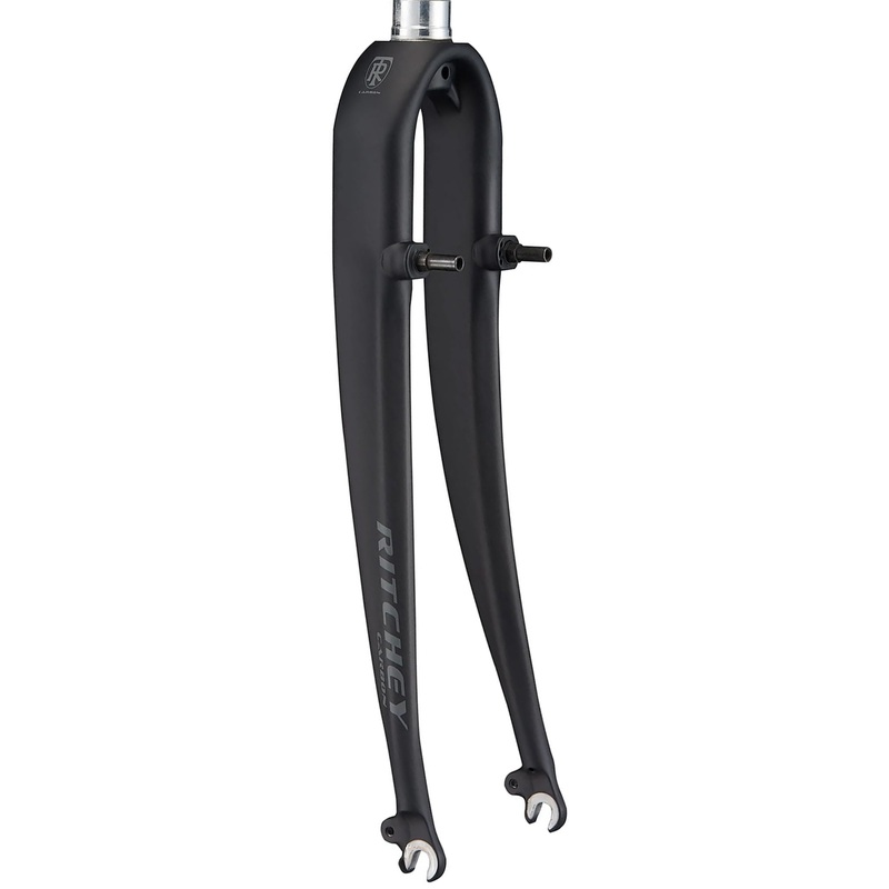 Comp Carbon CX Fork – 700c QR 1-1/8 Aluminum Steerer Canti Brakes UD Matte BLK
