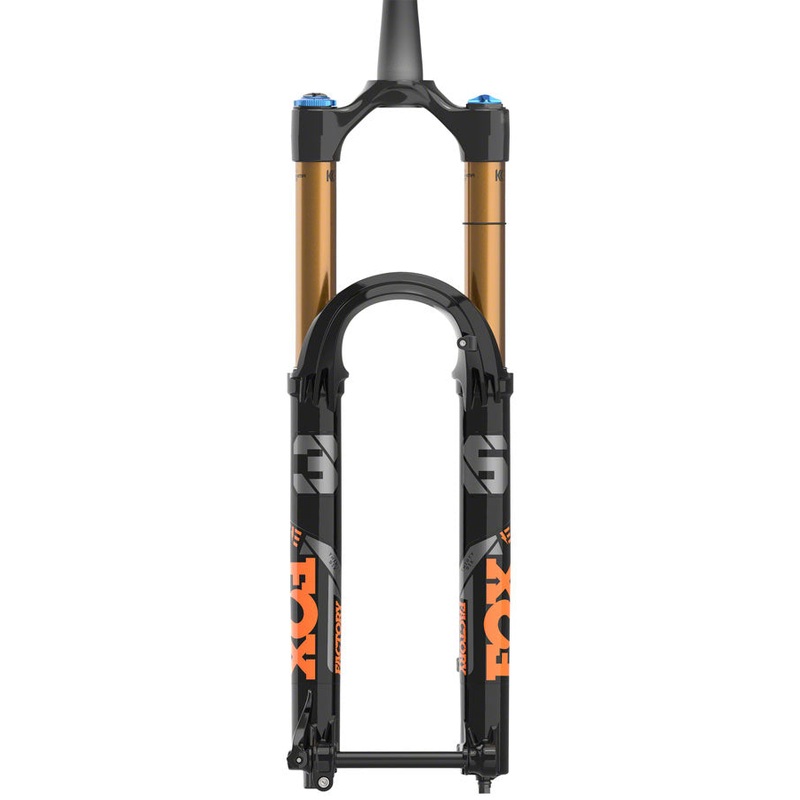 FOX 36 E-Optimized Factory Suspension Fork – 27.5 160 mm 15QR x 110 mm 44 mm Offset Shiny BLK Grip 2