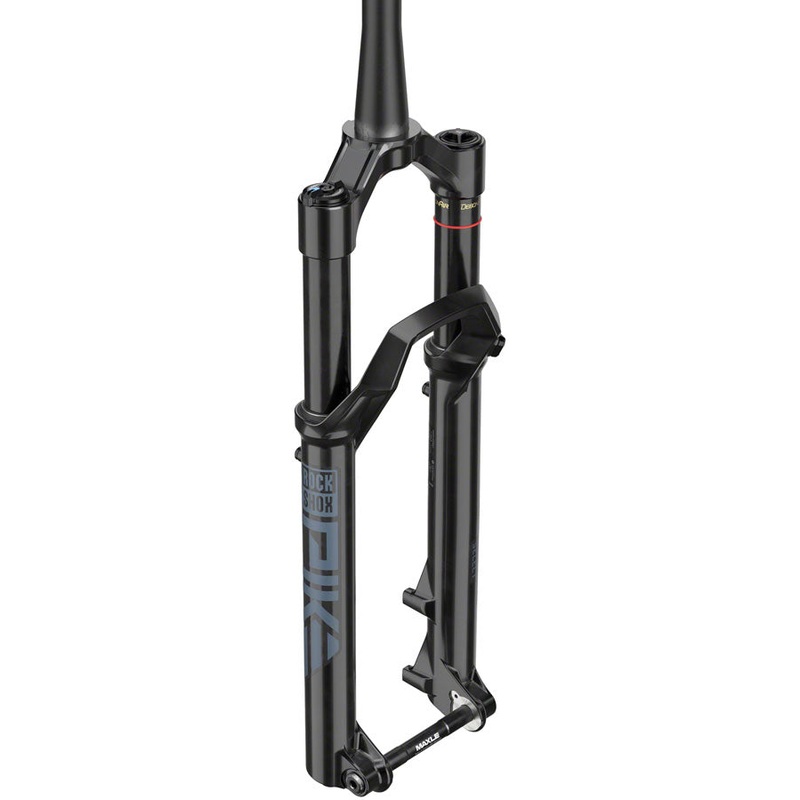 Pike Select Charger RC Suspension Fork – 27.5 140 mm 15 x 110 mm 44 mm Offset Gloss BLK C1