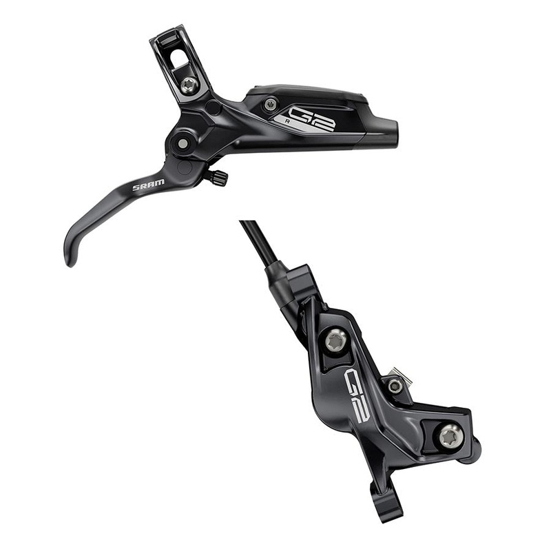 SRAM G2 R Disc Brake Lever – Rear Hydraulic Post Mount Diffusion BLK Anodized A2